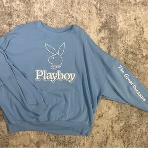 Playboy Blue Sweatshirt
